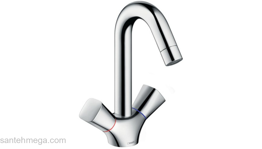 Смеситель для раковины Hansgrohe Logis 71222000. Фото