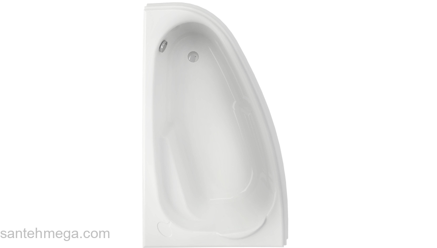 CERSANIT Акриловая ванна JOANNA 140 правая WA-JOANNA*140-R. Фото