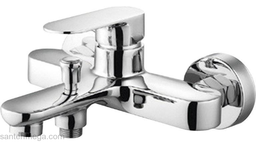 Смеситель для ванны/душа BELBAGNO Ancora ANC-VASM-CRM. Фото