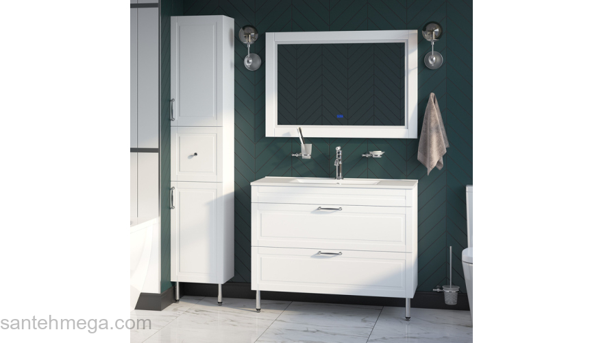 Зеркало с подсветкой 100 см Oxford IDDIS ЗЛП112. Фото