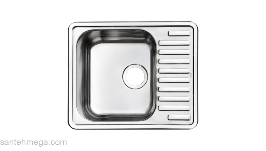 Мойка нерж. сталь шелк 585*485 Strit S IDDIS STR58SDi77. Фото