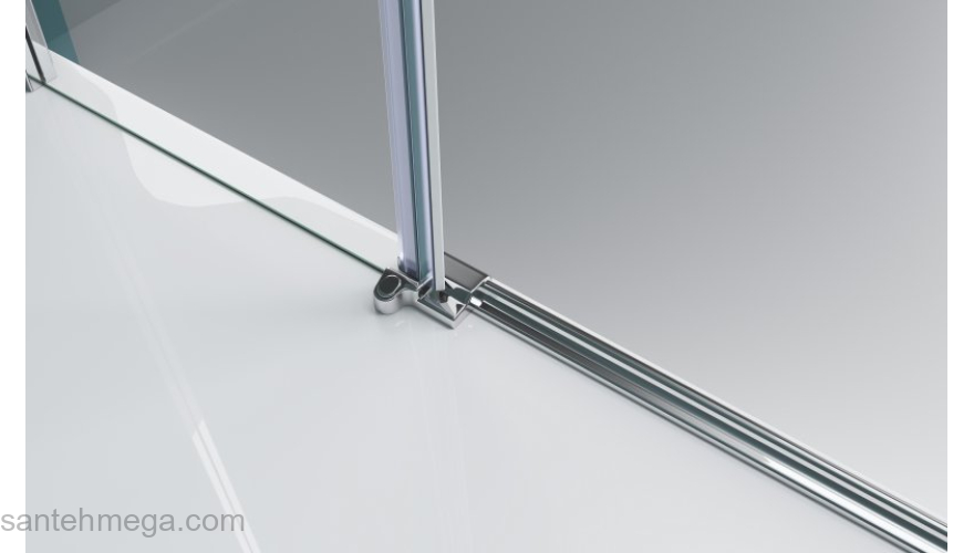 Душевая дверь BELBAGNO ETNA-B-11-60+70-C-Cr. Фото