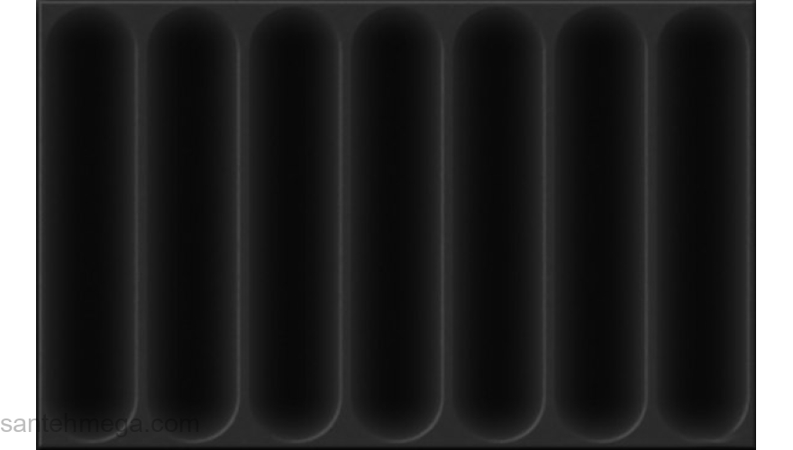 Unitile 010100001159 Плитка облицовочная Марсель 250х400 чёрный низ 02. Фото