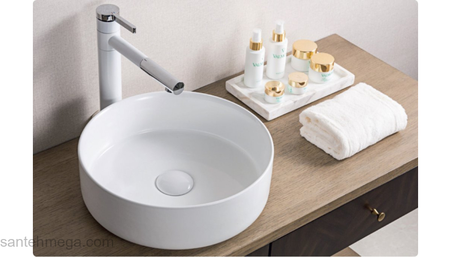 Раковина накладная BELBAGNO 36х36 BB1357. Фото