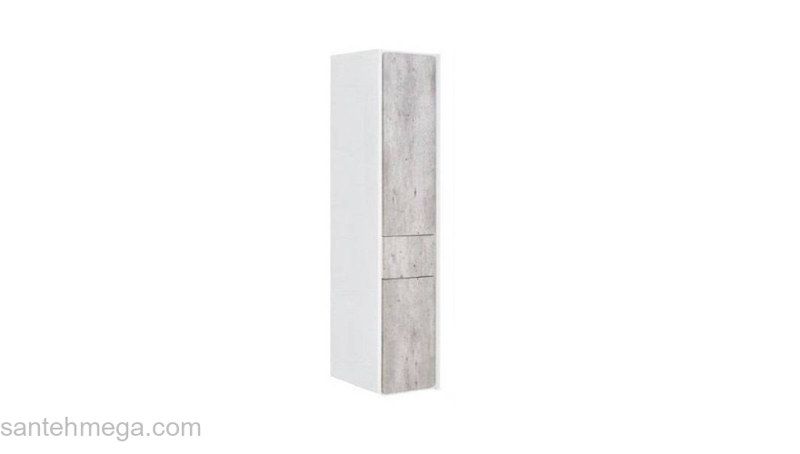 Колонна-пенал ROCA Ronda Бетон левый ZRU9303005. Фото