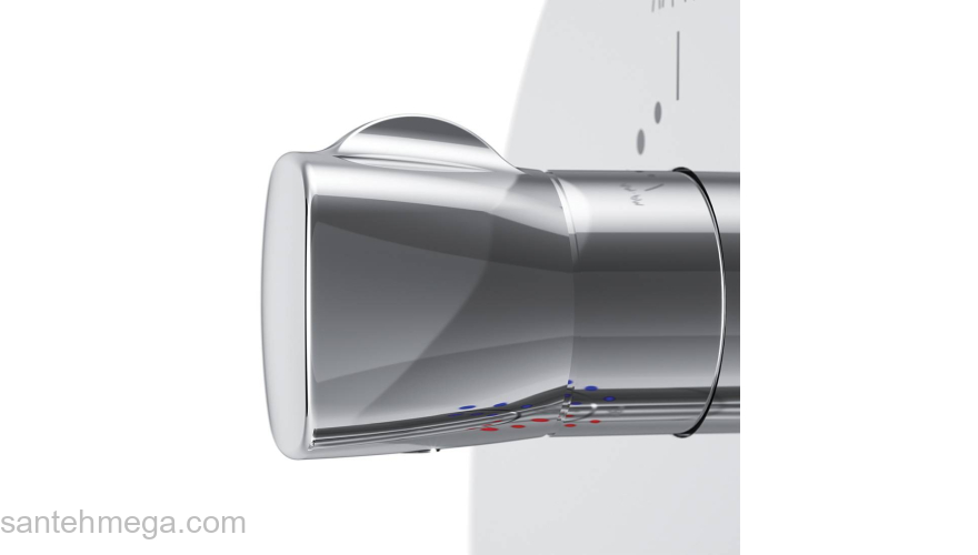 Смеситель для ванны и душа с термостатом, монтируемый в стену AM.PM Spirit 2.1 F71A85500. Фото