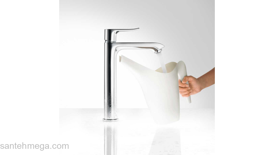 Смеситель для раковины Hansgrohe Metris 200 31183000. Фото