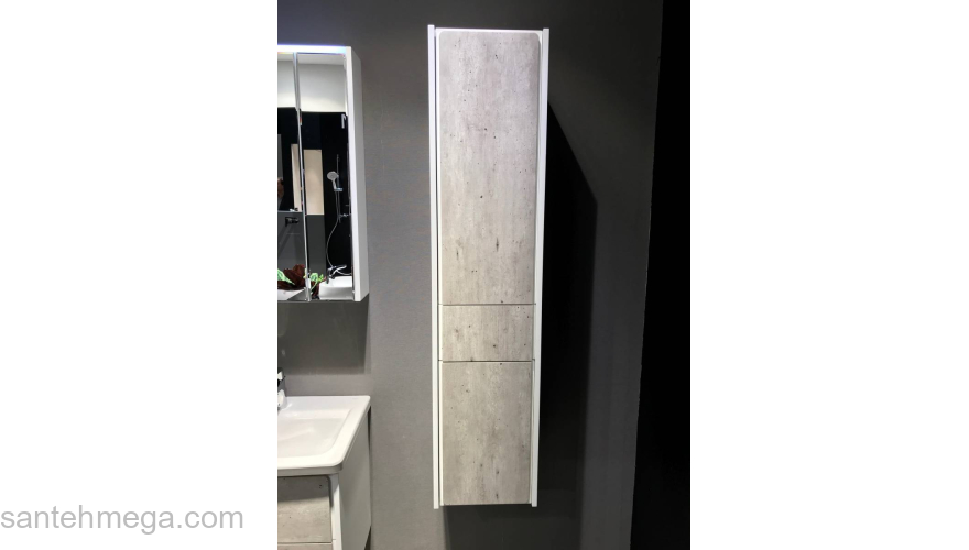 Колонна-пенал ROCA Ronda Бетон левый ZRU9303005. Фото