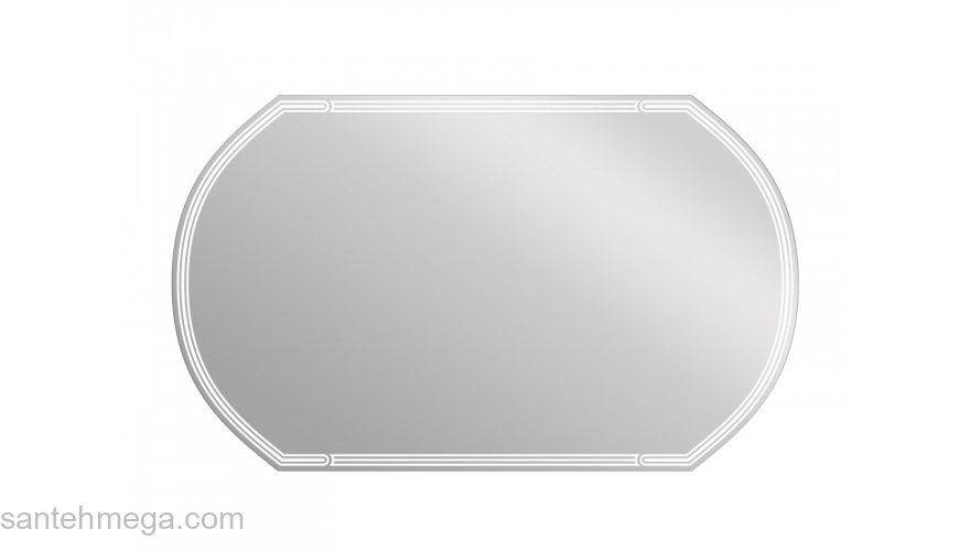 CERSANIT Зеркало LED 090 DESIGN 100 LU-LED090*100-d-Os. Фото