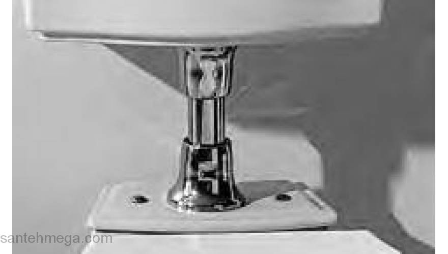 Соединительная труба для низкого бачка хром Devon&Devon Westminster/New Etoile IBACZWESCR. Фото