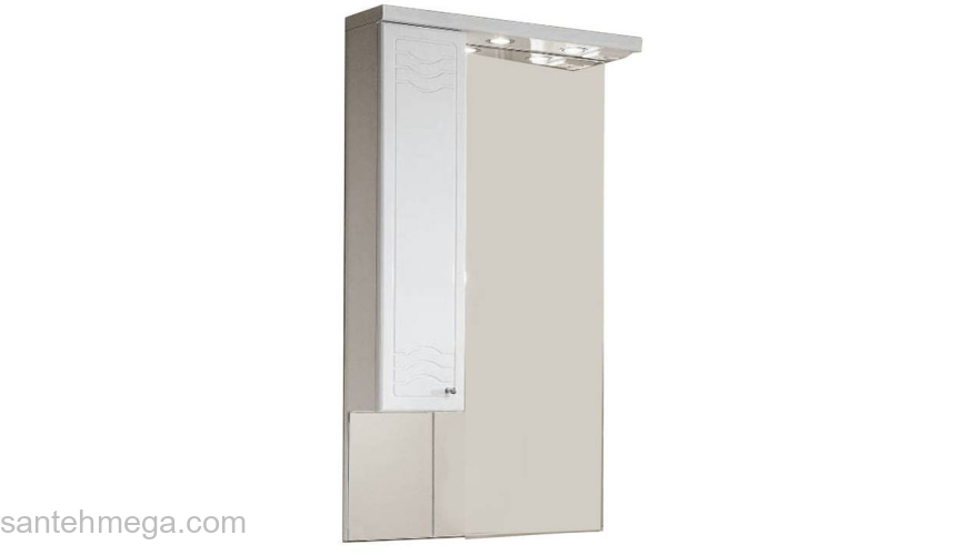 Зеркало-шкаф АКВАТОН Домус 65 1A008202DO01L. Фото