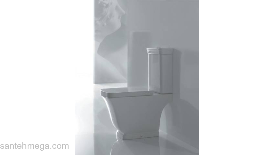 Унитаз напольный MULTI CERAMICA GLOBO SPA Relais Vasi e Bidet 63.36 RE003.BI. Фото