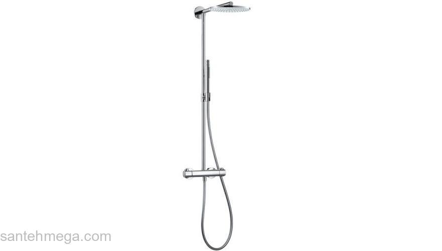 Душевая система HANSGROHE Raindance Showerpipe 240 27167000. Фото