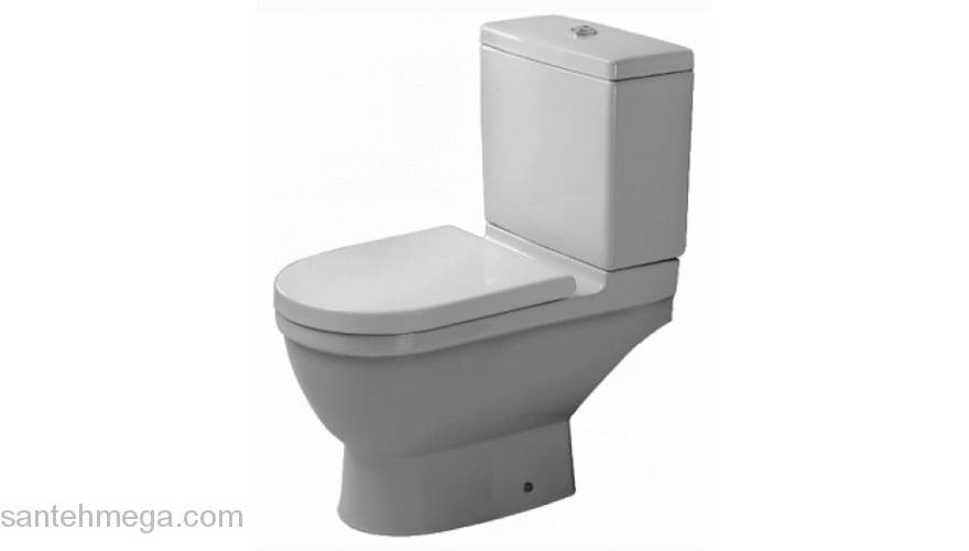 Унитаз напольный под бачок DURAVIT STARCK 3 0126090000. Фото