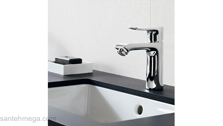 Смеситель для раковины Hansgrohe Metris 100 31088000. Фото