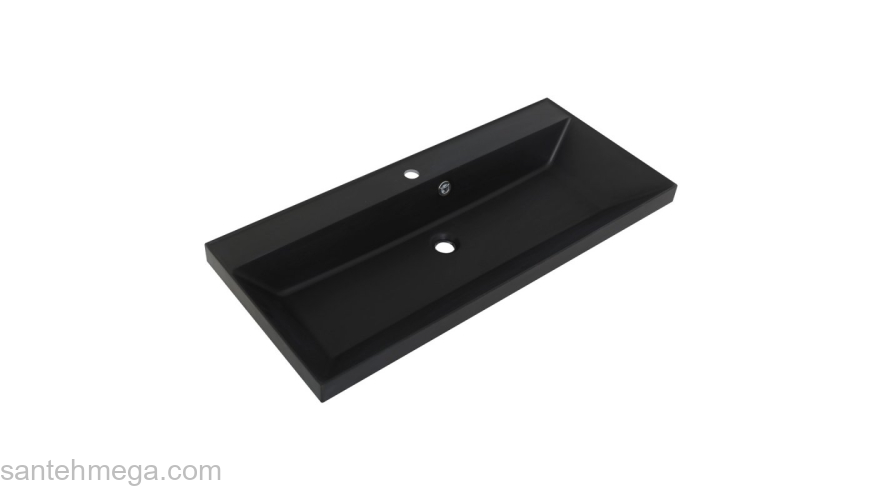 Раковина мебельная BELBAGNO 80х45 BB800/450-LV-ART-AST-NERO. Фото