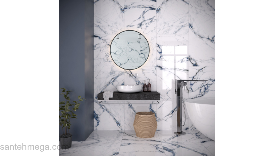 Gracia Ceramica 010400000836 Керамический гранит Ferra 600х1200 blue lappato. Фото