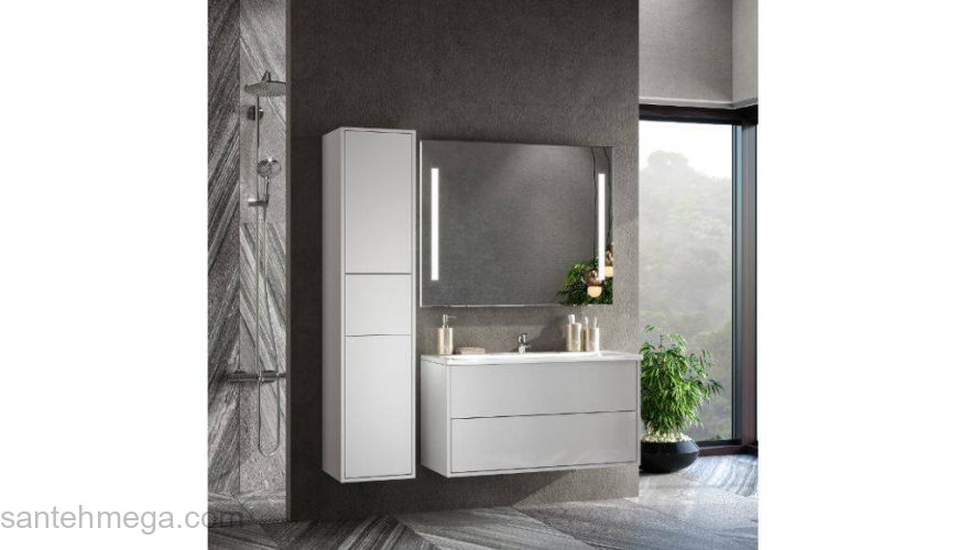 Зеркало с подсветкой GAIR Line 1000х800 Anti Steam. Фото