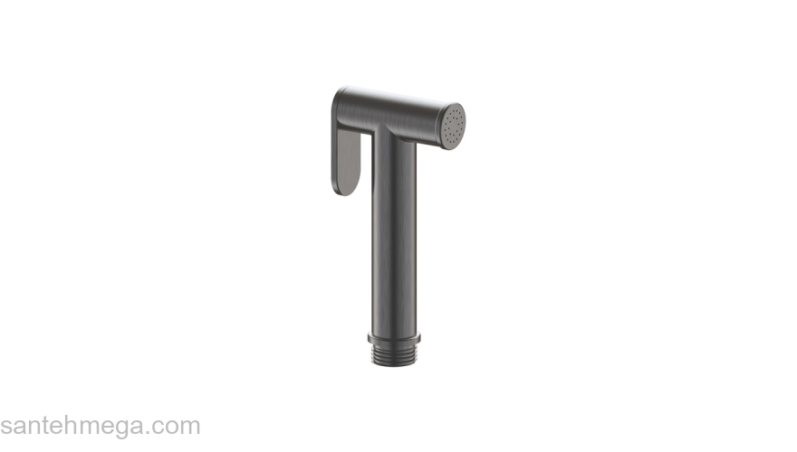 Гигиеническая лейка графитовая латунь IDDIS 020GB0Gi20. Фото