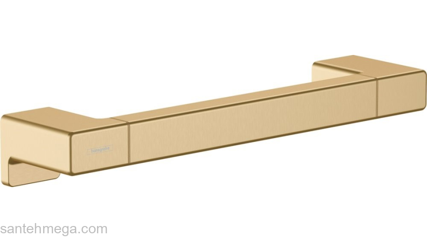 Поручень AddStoris Hansgrohe 41744140, шлифованная бронза для ванной комнаты. Фото