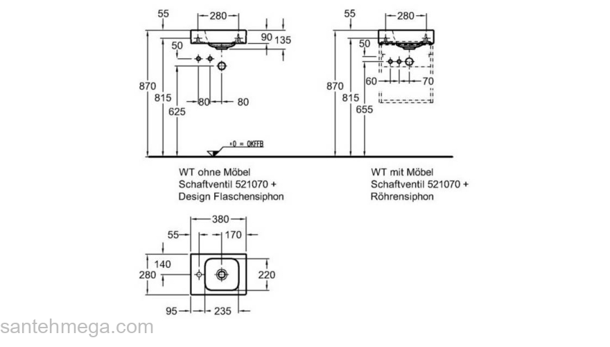 Тумба под раковину KERAMAG Icon 840038000. Фото