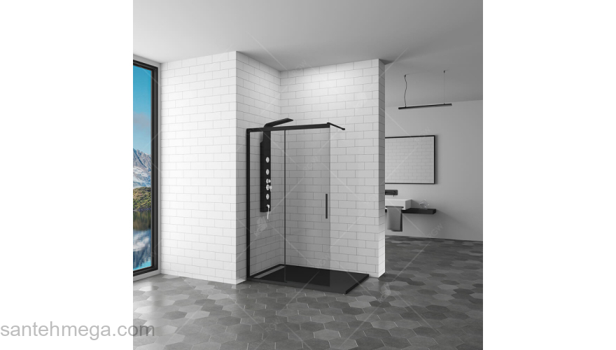 Душевая перегородка RGW WALK IN WA-13-B 34101314-14 140 см