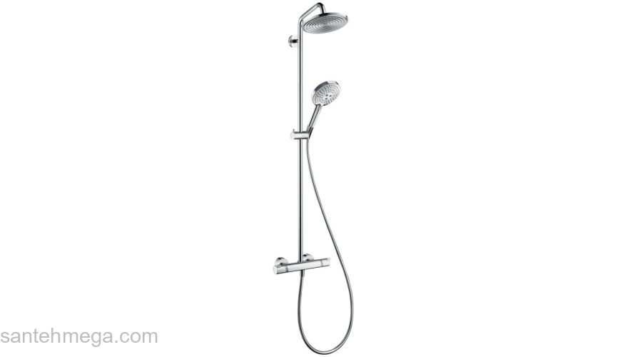 Душевая система Hansgrohe Raindance Select Showerpipe 240 27115000. Фото