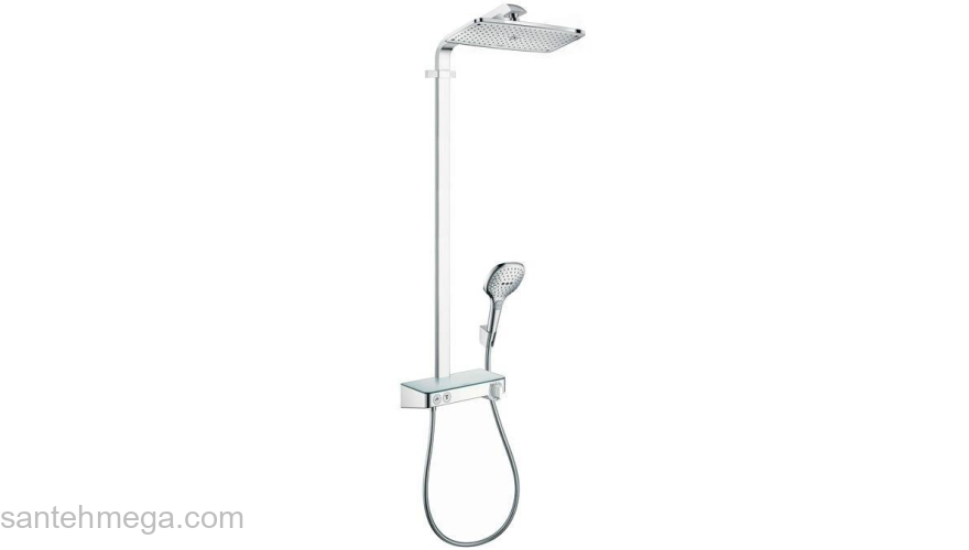 Душевая система HANSGROHE Raindance Select E 360 Showerpipe 27288000. Фото