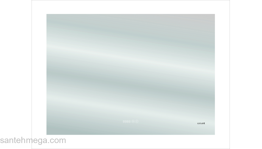 CERSANIT Зеркало LED 060 DESIGN PRO 80 LU-LED060*80-p-Os. Фото
