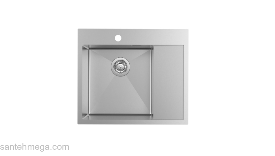 Мойка нерж. сталь сатин чаша слева 590*510 Haze IDDIS HAZ59SLi77. Фото