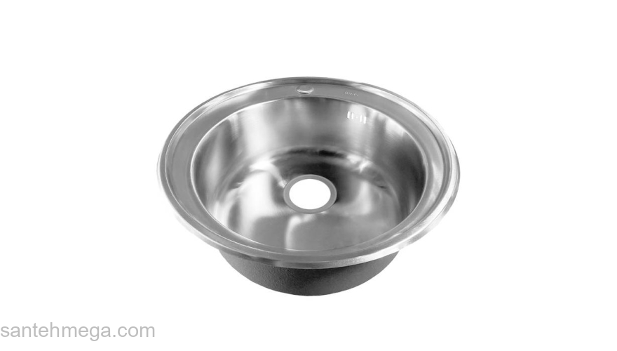 Мойка нержавеющая cталь сатин D510 Basic IDDIS BAS51S0i77. Фото