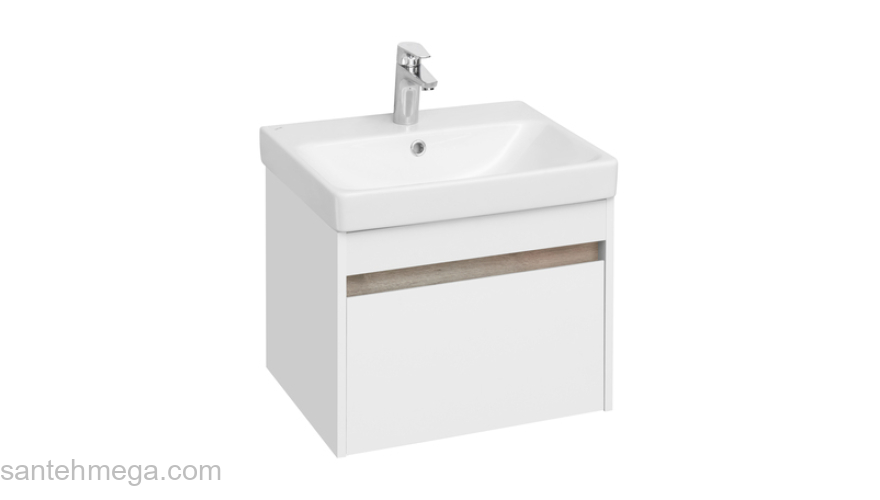 Тумба под раковину подвесная AQUATON Марти 55 1A263201MY010. Фото