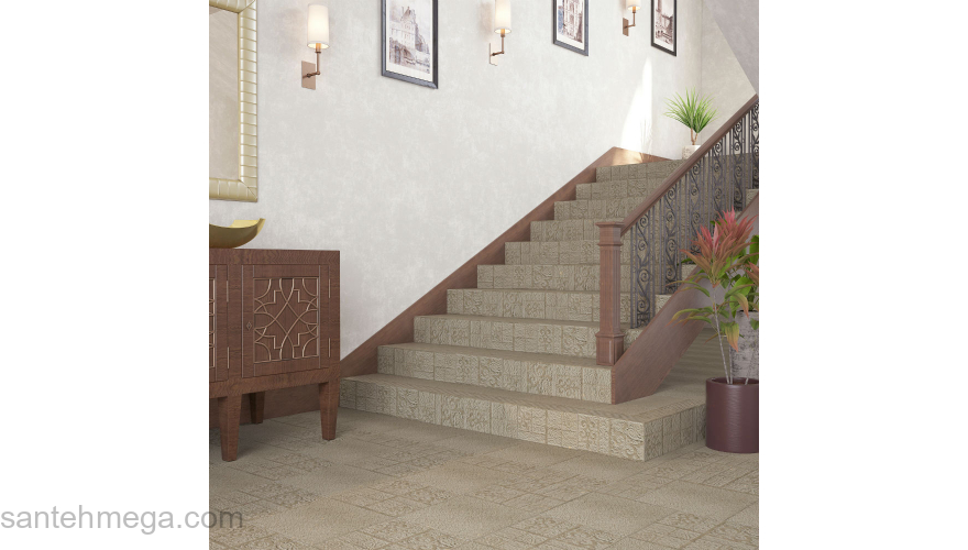 Керамин Ступени угловые Берген 3У 300х300 бежевый