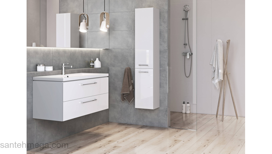 CERSANIT Пенал LARA 30 белый SL-LAR/Wh. Фото