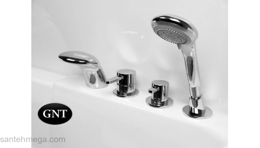 Врезной смеситель для ванны GNT Motana-75. Фото