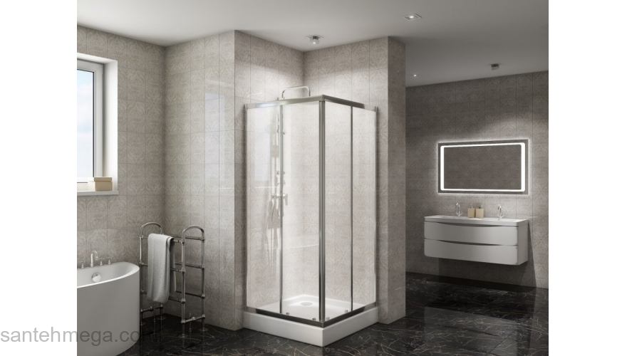 Душевой угол BELBAGNO DUE-A-2-90-C-Cr. Фото