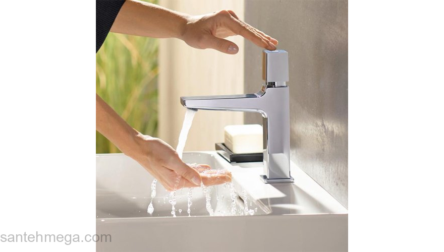 Смеситель для раковины Hansgrohe Metropol Select 110 32571000. Фото