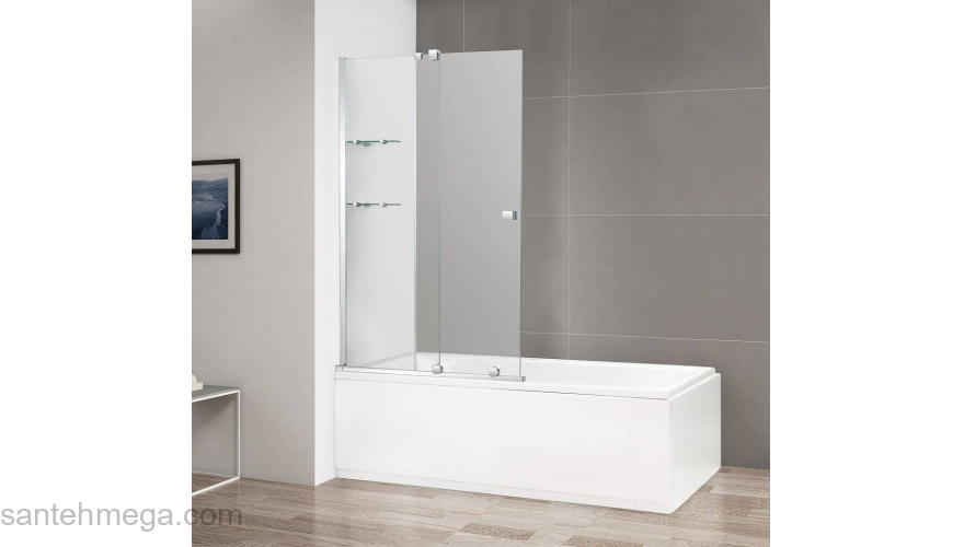 Шторка на ванну CEZARES Stream STREAM-VFS-11-90/150-C-Cr. Фото