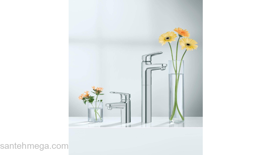 Смеситель для раковины Grohe Europlus 33156002. Фото