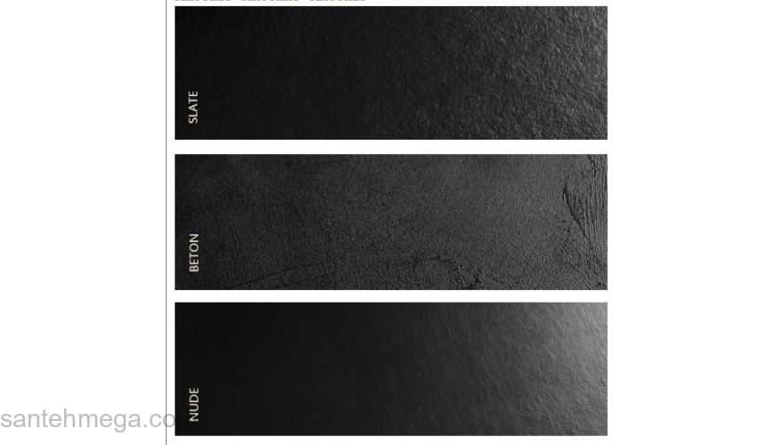 Душевой поддон ACQUABELLA COLLEZZIONI Base Slate PLATO_BASE_SLATE_90_ANG_NEGRO_90x90. Фото