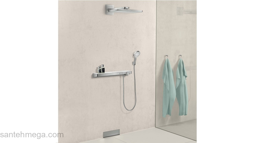 Термостат Hansgrohe ShowerTablet Select белый/хром 13184400. Фото