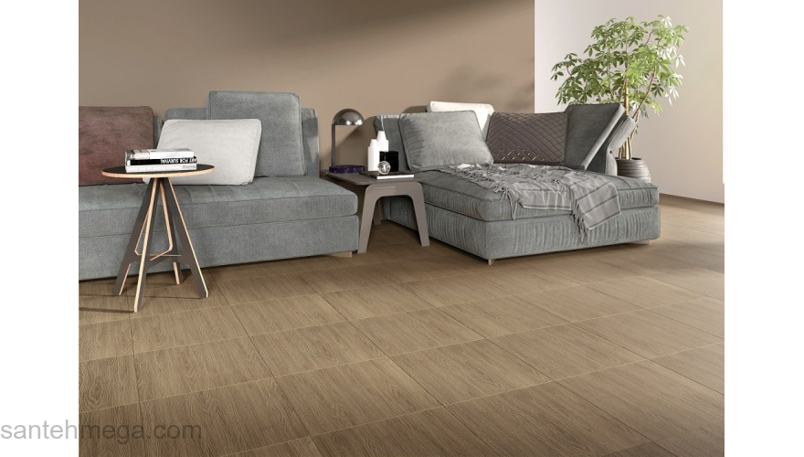 CERSANIT 16211 Керамический гранит Scandic 420х420 светло-серый рельеф. Фото