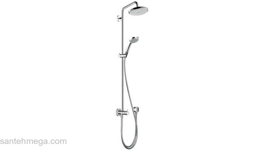 Душевая система Hansgrohe Croma 220 Showerpipe 27224000. Фото