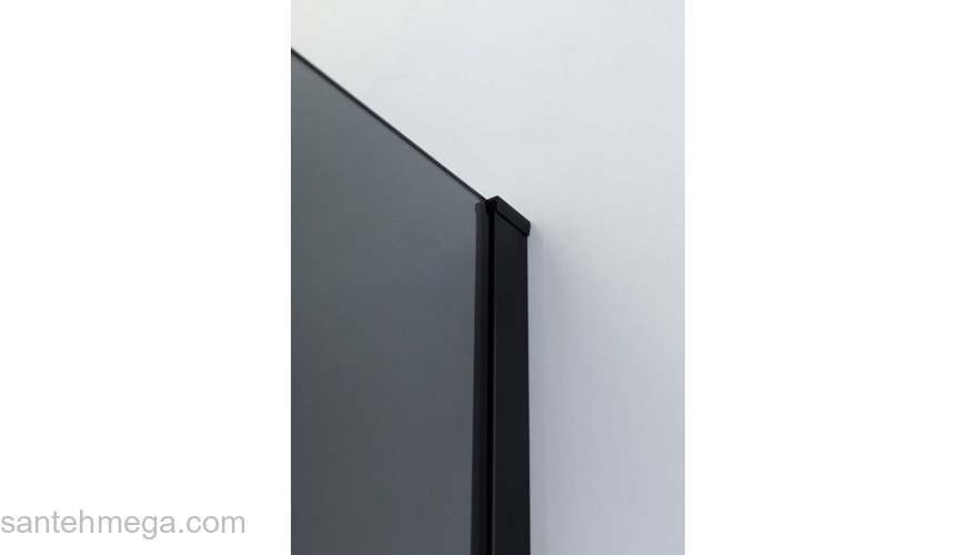 Душевой угол CEZARES Slider SLIDER-AH-1-90-90/100-GRIGIO-NERO. Фото