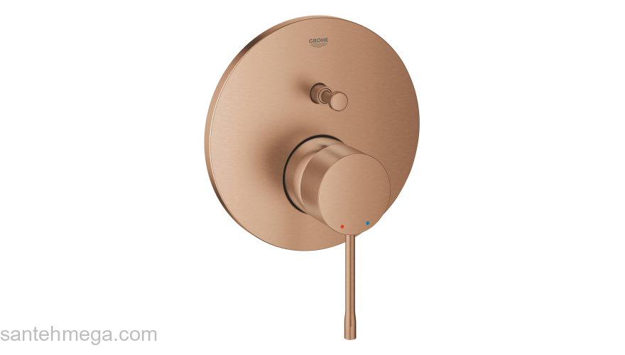 Смеситель для ванны GROHE 24058DL1 Essence, теплый закат, матовый. Фото
