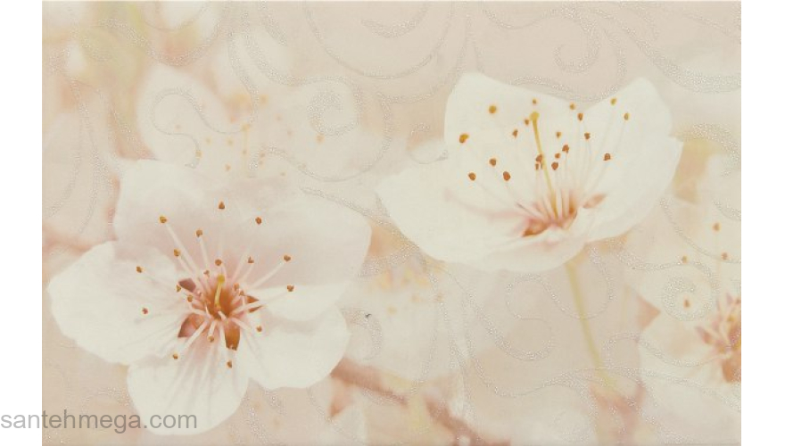 Unitile 010301001874 Декор Сакура 250х400 коричневый 03