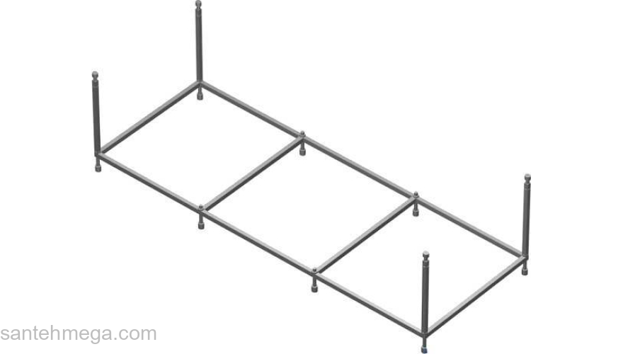 Каркас для ванны ROCA Easy 170x75 ZRU9302900. Фото