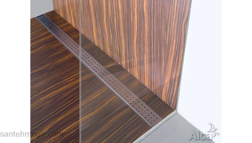 Водоотводящий желоб ALCAPLAST Low APZ101-550. Фото