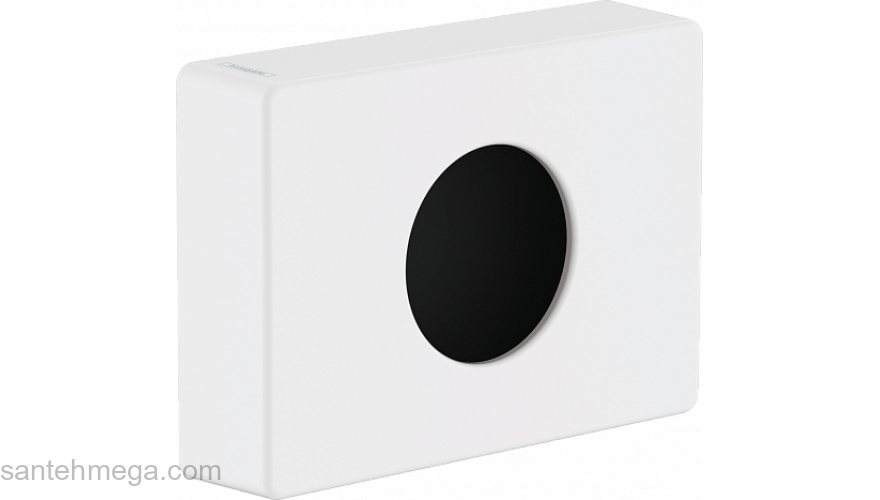 Держатель гигиенических пакетов AddStoris Hansgrohe 41773700, матовый белый для ванной комнаты. Фото