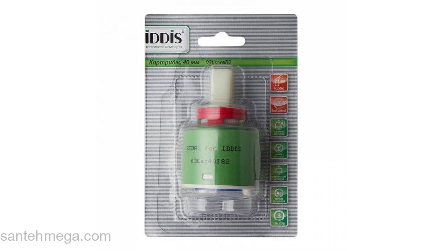 Картридж 40 мм EcoStop EcoControl 03 IDDIS 03ESC40i82. Фото
